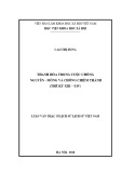 Luận văn Thạc sĩ Lịch sử Việt Nam: Thanh Hóa trong cuộc chống Nguyên - Mông và chống Chiêm Thành (thế kỷ XIII – XIV)