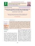 Estimated status of quantum losses other than consumption under seed, feed and wastage: Farm levels study of pulse (Lentil) in Bihar