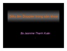 Bài giảng Siêu âm Doppler phụ khoa