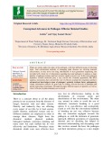 Conceptual advances in pathogen effector related studies