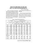 Phân tích biến động chỉ tiêu GDP thời kỳ 1991-2003 và dự đoán đến năm 2010