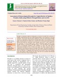 Assessment of meteorological drought for Ujjain district of Madhya Pradesh, India using effective drought index and ArcGIS