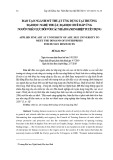 Đào tạo ngành mỹ thuật ứng dụng tại trường Đại học Nghệ thuật, Đại học Huế đáp ứng nguồn nhân lực đối với các nhà doanh nghiệp tuyển dụng