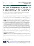 The efects of comorbid Tourette symptoms on distress caused by compulsive-like behavior in very young children: A cross-sectional study