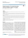Global burden of mental disorders among children aged 5–14 years