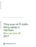 Báo cáo tóm tắt 2017 – Tổng quan về ô nhiễm Nông nghiệp ở Việt Nam