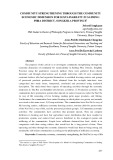 Community strengthening through the community economic dimension for sustainability in sathing Phra district, Songkhla province