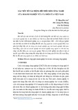 Các yếu tố tác động đến đổi mới công nghệ của doanh nghiệp vừa và nhỏ của Việt Nam