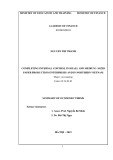 Summary of economic thesis: Comleting internal control in small and medium-sized paper manufacturing enterprises in Northern Vietnam