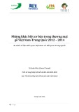 Báo cáo Những khác biệt cơ bản trong thương mại gỗ Việt Nam - Trung Quốc 2012-2014: So sánh số liệu Hải quan Việt Nam và Hải quan Trung Quốc