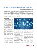 Big data và ứng dụng trong bảo mật thông tin