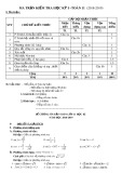 Đề cương ôn tập học kì 1 môn Toán 11 năm 2018-2019 - Trường THCS&THPT Võ Nguyên Giáp