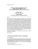 Điều tra thống kê đổi mới sáng tạo trong doanh nghiệp ngành công nghiệp chế biến, chế tạo tại Việt Nam