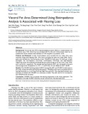 Visceral fat area determined using bioimpedance analysis is associated with hearing loss