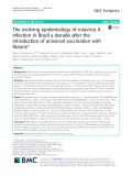 The evolving epidemiology of rotavirus A infection in Brazil a decade after the introduction of universal vaccination with Rotarix