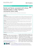 Burden and factors associated with clinical neonatal sepsis in urban Uganda: A community cohort study