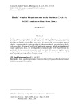 Bank’s capital requirements in the business cycle: A dsge analysis with a news shock