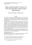 Utilizing australian shareholders' association (ASA): Fifteen top financial ratios to evaluate Jordanian banks' performance