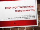 Bài giảng Chiến lược truyền thông trong ngành Y tế