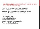 Bài giảng An toàn và chất lượng: Đánh giá, giám sát và thực hiện