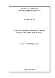 Luận án tiến sĩ Địa chất: Lịch sử tiến hóa địa chất Holocen đới bờ khu vực tỉnh Thừa Thiên - Huế - Đà Nẵng