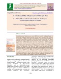 In-vitro susceptibility of Daptomycin in MRSA by e-test