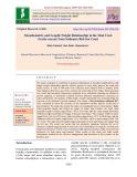 Morphometric and length-weight relationship in the mud crab (Scylla serrata) from Sudanese red sea coast