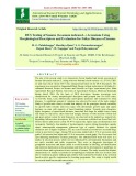 DUS Testing of sesame (Sesamum indicum L.) accessions using morphological descriptors and evaluation for foliar diseases of sesame