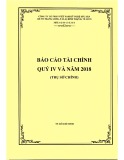 Báo cáo tài chính quý 4 và năm 2018 - Công ty cổ phần Việt Nam Kỹ nghệ Súc sản (Trụ sở chính)