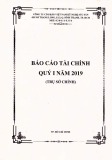 Báo cáo tài chính quý 1 năm 2019 - Công ty cổ phần Việt Nam Kỹ nghệ Súc sản (Trụ sở chính)