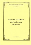 Báo cáo tài chính quý 1 năm 2018 - Công ty cổ phần Việt Nam Kỹ Nghệ Súc Sản (Trụ sở chính)