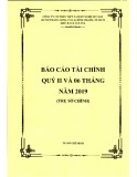 Báo cáo tài chính quý 2 và 6 tháng đầu năm 2019 - Công ty cổ phần Việt Nam Kỹ nghệ Súc sản (Trụ sở chính)