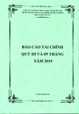 Báo cáo tài chính quý 3 và 9 tháng đầu năm 2019 - Công ty cổ phần Việt Nam Kỹ nghệ Súc sản