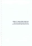 Báo cáo tài chính đã được kiểm toán cho năm tài chính kết thúc ngày 30/06/2017 - Công ty TNHH Kiểm toán FAC