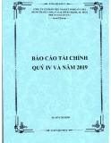 Báo cáo tài chính quý 4 và năm 2019 - Công ty cổ phần Việt Nam Kỹ nghệ Súc sản