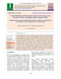 Vertical distribution of micronutrient cations in the Orange (Citrus reticulata) orchard, Tamenglong district, Manipur (India)