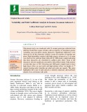 Variability and path coefficient analysis in sesame (Sesamum indicum L.)