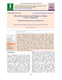 Effect of IBA and sucrose on performance of cuttings in Pear cv. Patharnakh