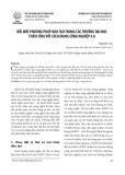 Đổi mới phương pháp đào tạo trong các trường đại học thích ứng với cách mạng công nghiệp 4.0