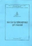 Báo cáo tài chính hợp nhất quý 3 năm 2019 - Công ty cổ phần Cấp thoát nước Cần Thơ