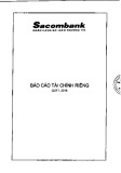 Báo cáo tài chính hợp nhất quý 1 năm 2018 - Ngân hàng Thương mại Cổ phần Sài Gòn Thương Tín