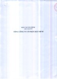 Báo cáo tài chính quý 3 năm 2019 - Tổng Công ty cổ phần Bảo Minh