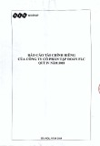 Báo cáo tài chính riêng quý 4 năm 2018 - Công ty cổ phần tập đoàn FLC