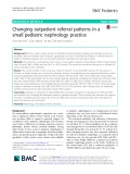 Changing outpatient referral patterns in a small pediatric nephrology practice