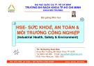 Bài giảng HSE – Sức khỏe, an toàn và môi trường công nghiệp