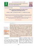 Udder morphology relationship with milk yield in singlet and twins bearing Surti goat