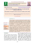 Effect of vermicompost and zinc application on growth and yield attribute of maize crop