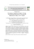 Developing computerized adaptive testing: An experimental research on assessing the mathematical ability of 10th graders