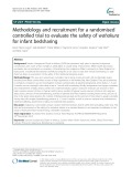 Methodology and recruitment for a randomised controlled trial to evaluate the safety of wahakura for infant bedsharing