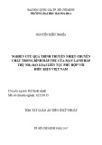 Tóm tắt luận án Tiến sĩ Kỹ thuật nhiệt: Nghiên cứu quá trình truyền nhiệt - truyền chất trong bình hấp thụ của máy lạnh hấp thụ NH3-H2O loại liên tục phù hợp với điều kiện Việt Nam